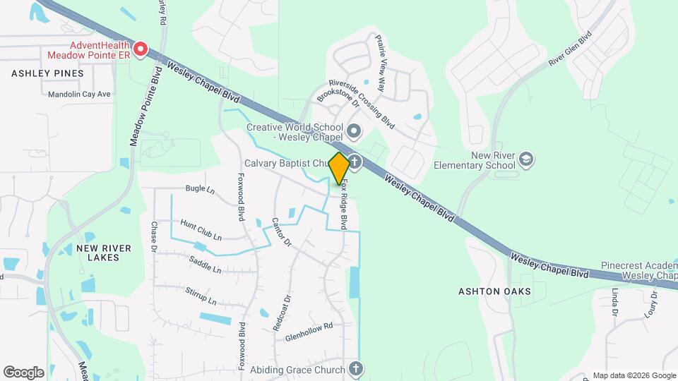 4637 Fox Ridge Blvd Map and Location Details