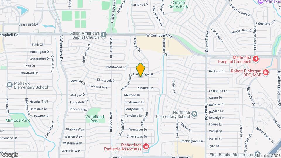 708 Williams Way Map and Location Details