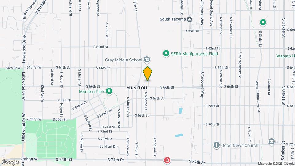 4031 S 66th St Map and Location Details