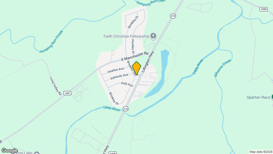 2710 Brinkley Dr Map and Location Details