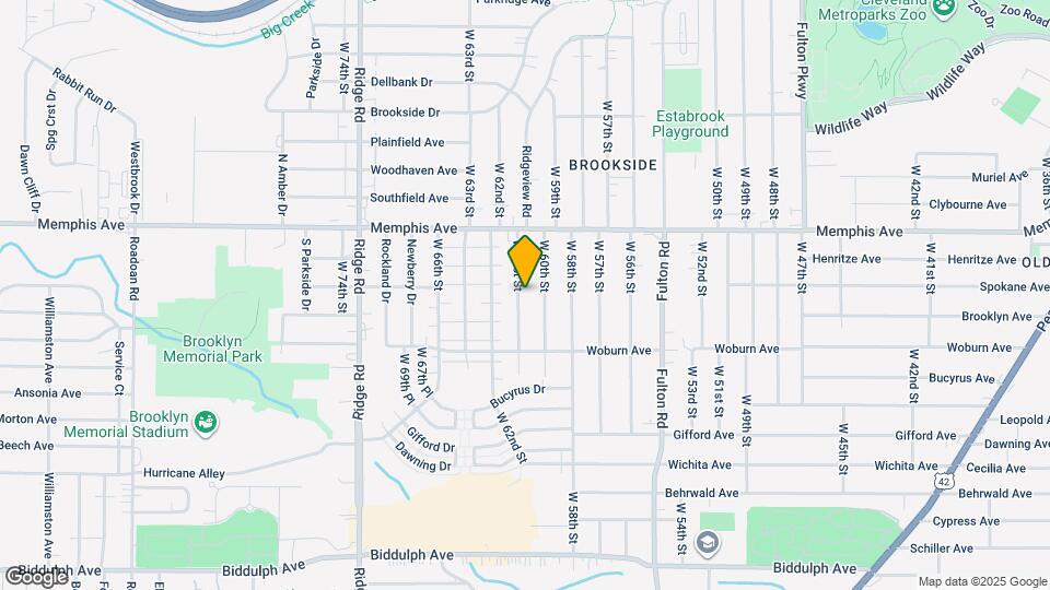 4353 W 61st St Map and Location Details
