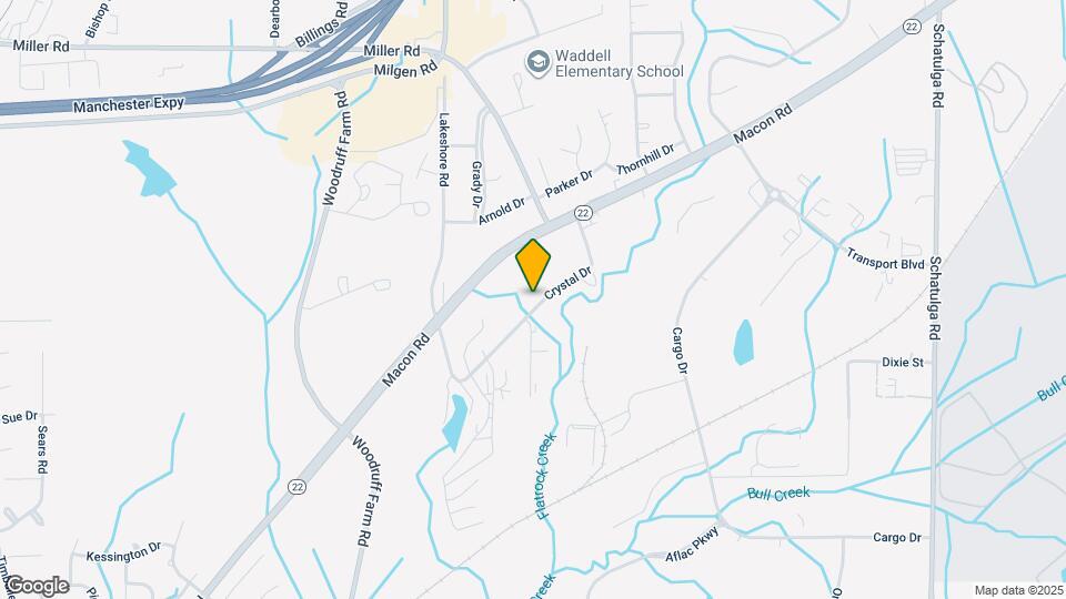 Crystal Falls Map and Location Details