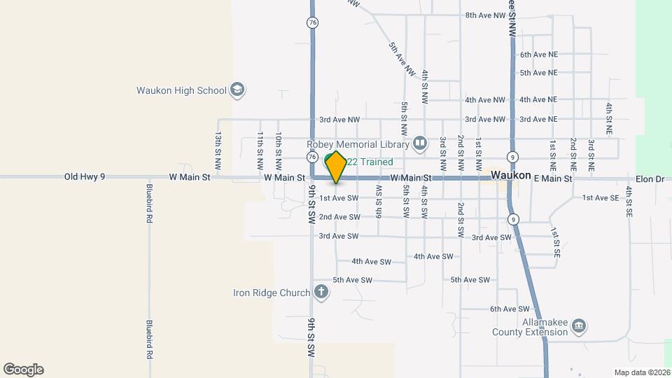 102 8th Ave SW Map and Location Details