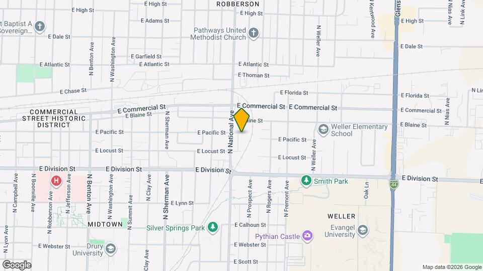 Pacific Station Map and Location Details