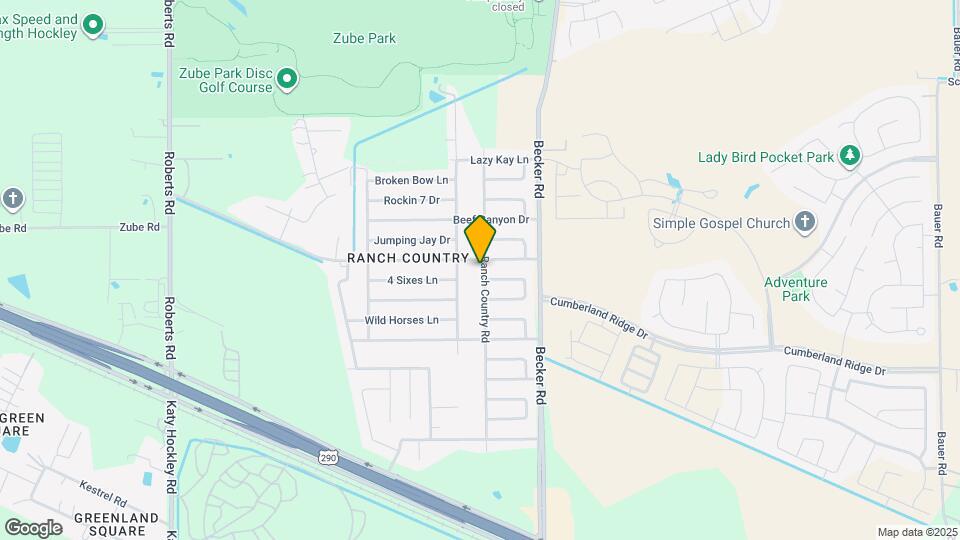 17419 Ranch Country Rd Map and Location Details