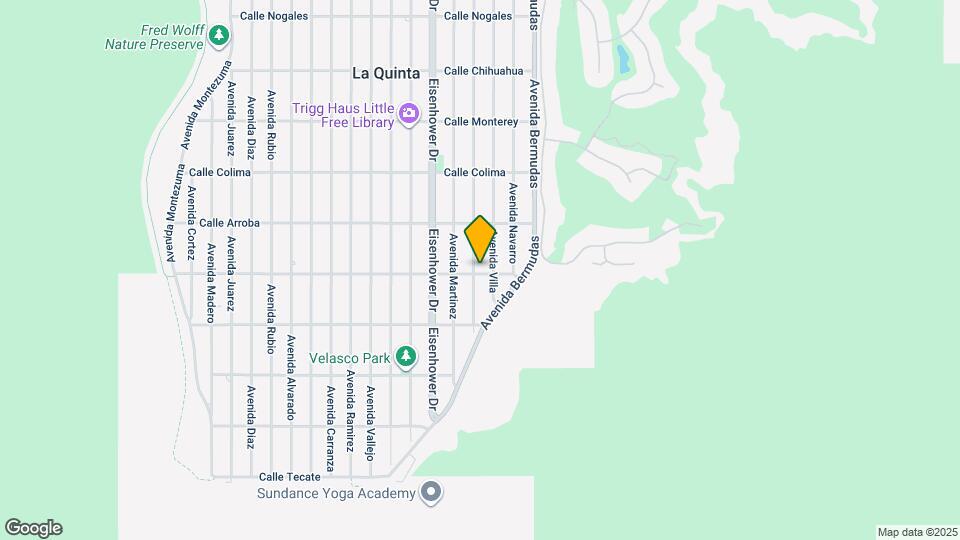 53980 Avenida Mendoza Map and Location Details