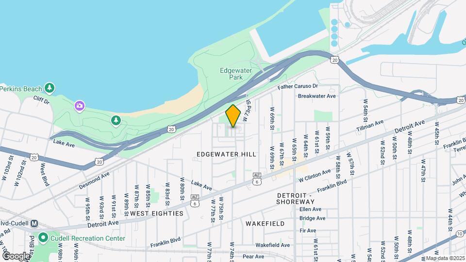 Battery Park Lofts Apartments Map and Location Details