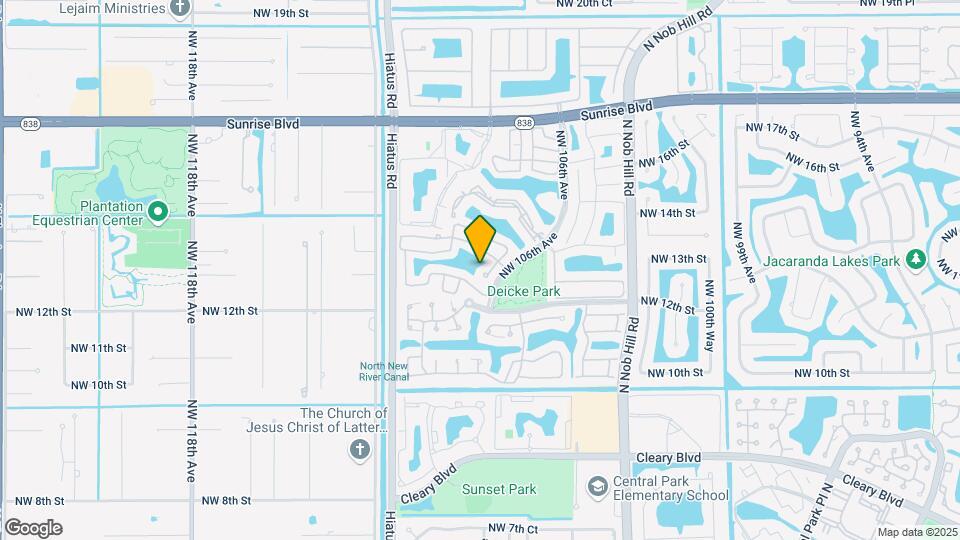 1269 NW 106th Ter Map and Location Details