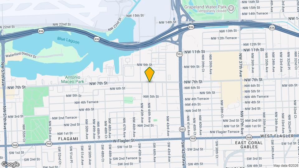 695 NW 44th Ave Map and Location Details