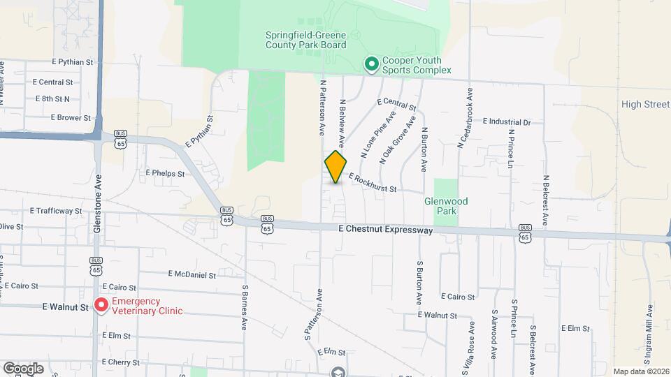525 N Belview Ave Map and Location Details