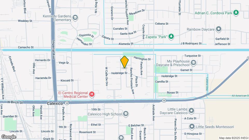 1245 Primavera Dr Map and Location Details