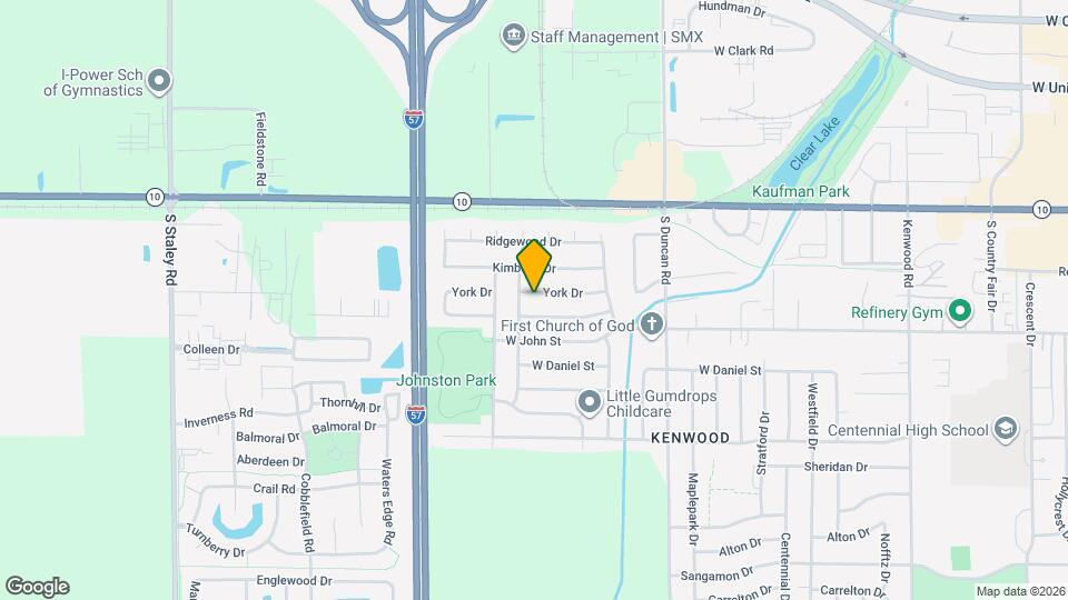 3213 York Dr Mapa y Detalles de la Ubicación