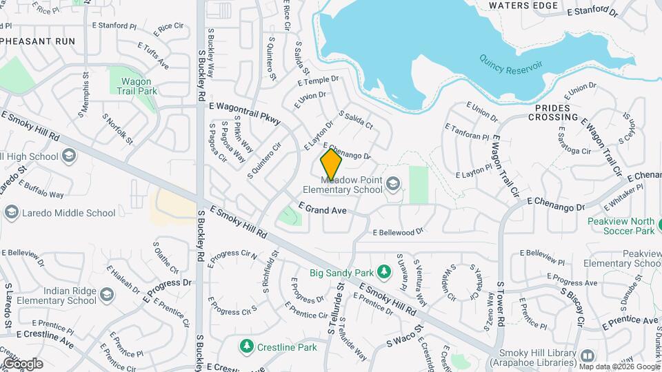 17502 E Whitaker Dr Map and Location Details