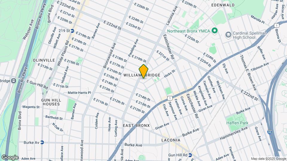 1305 Needham Ave Mapa y Detalles de la Ubicación