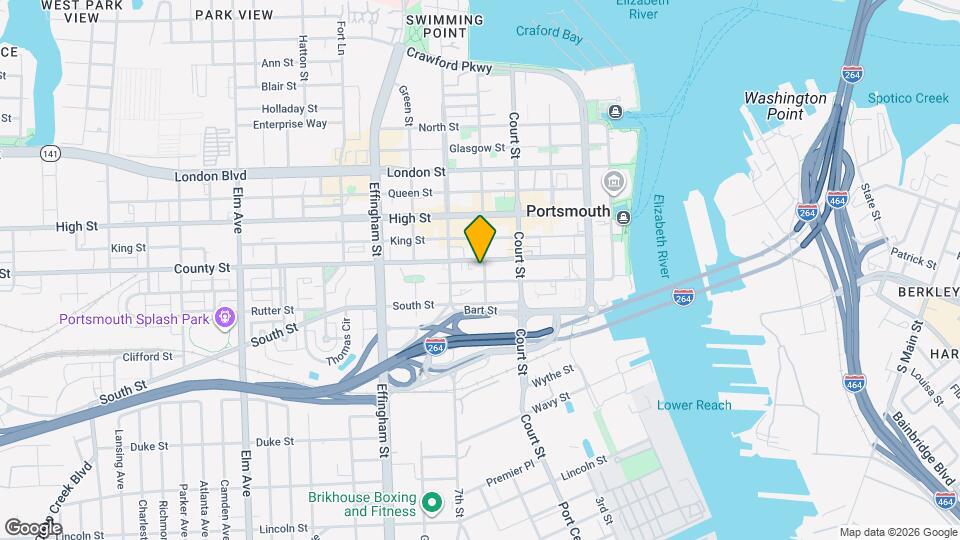 710 Dinwiddie St Map and Location Details