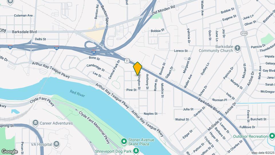 1007 Whittington St Map and Location Details