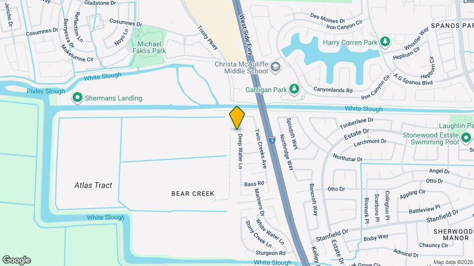 9851 Deep Water Ln Map and Location Details
