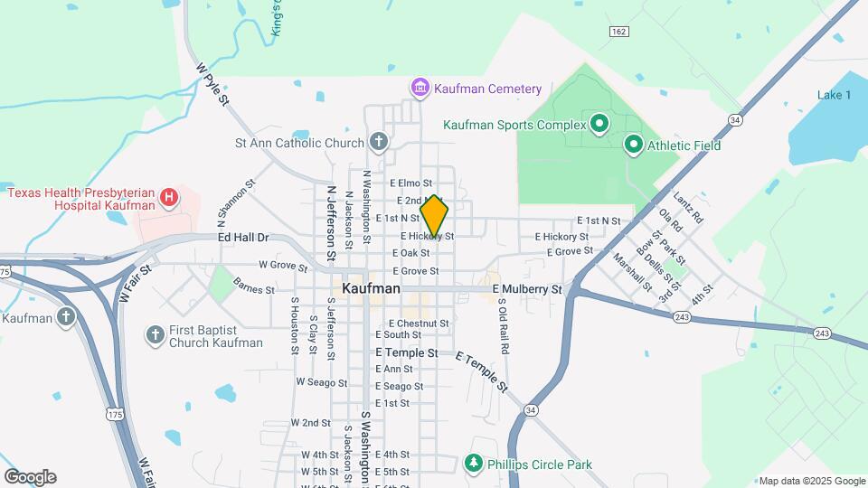 305 N Wilson St Map and Location Details