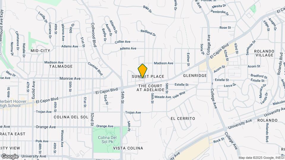 4510 55th St Mapa y Detalles de la Ubicación