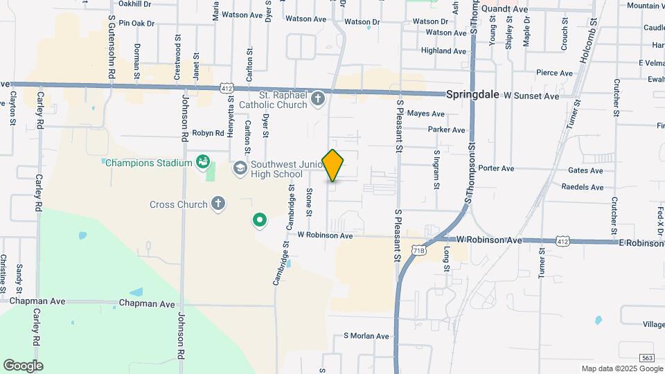 Foxfire Apartments Map and Location Details