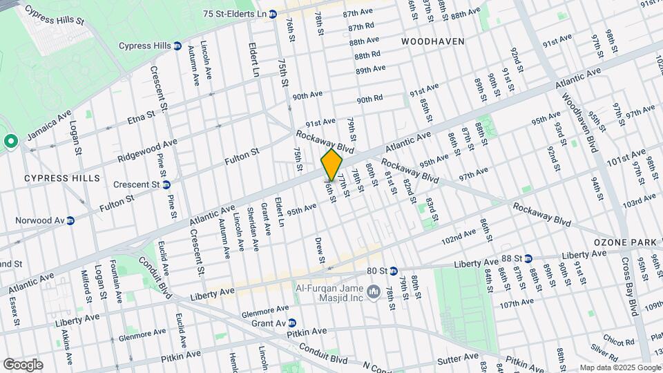 94-23 76th St-Unit -2 Map and Location Details