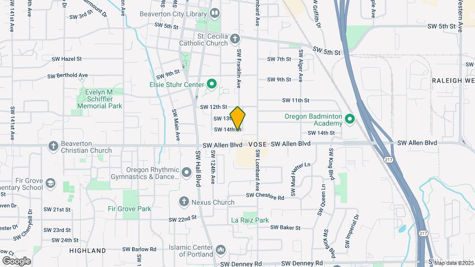 12120 SW 14th St Map and Location Details