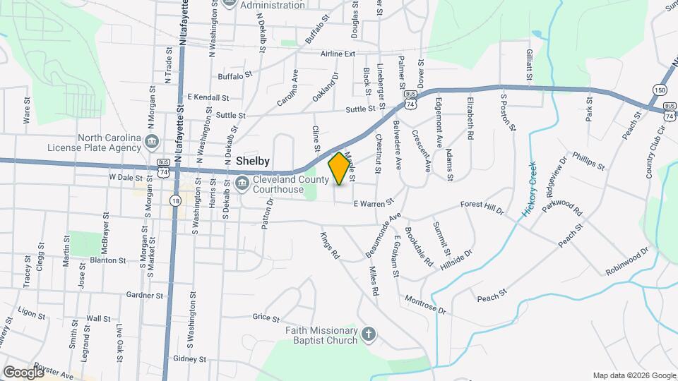 217 Osborne St Map and Location Details