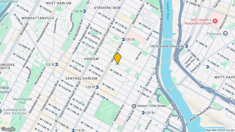 53 W 130th St Map and Location Details