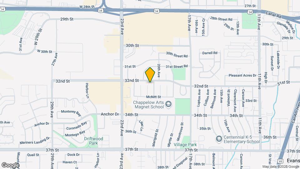 3204 Birney Ct Map and Location Details
