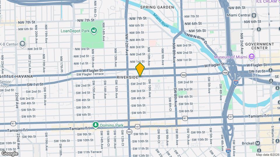 111 SW 11th Ave Map and Location Details