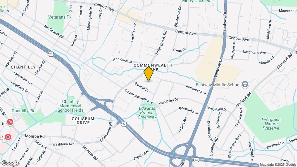 3136 Creighton Dr Map and Location Details