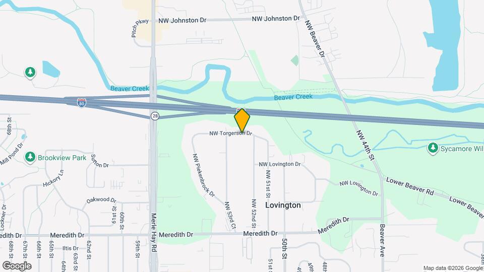 5250 NW Torgerson Dr Map and Location Details