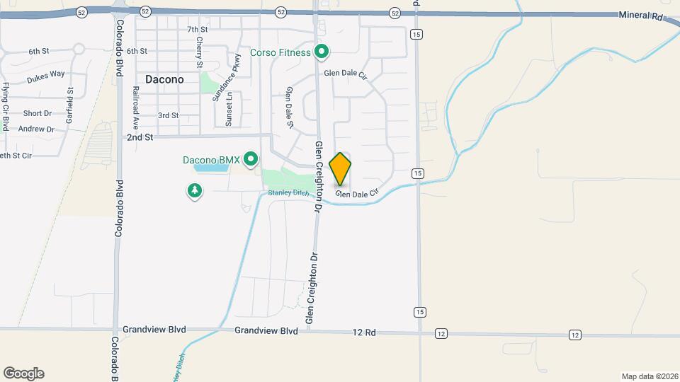 1111 Glen Dale Cir Mapa y Detalles de la Ubicación