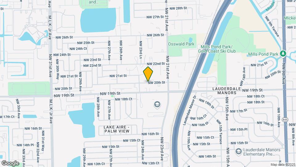 2300 NW 20th St-Unit -B Map and Location Details