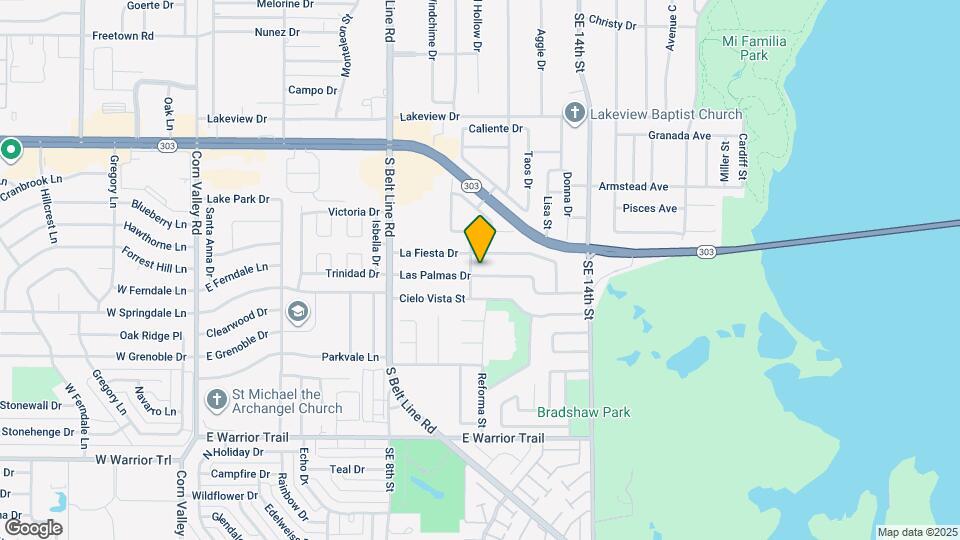 1106 Las Palmas Dr Map and Location Details