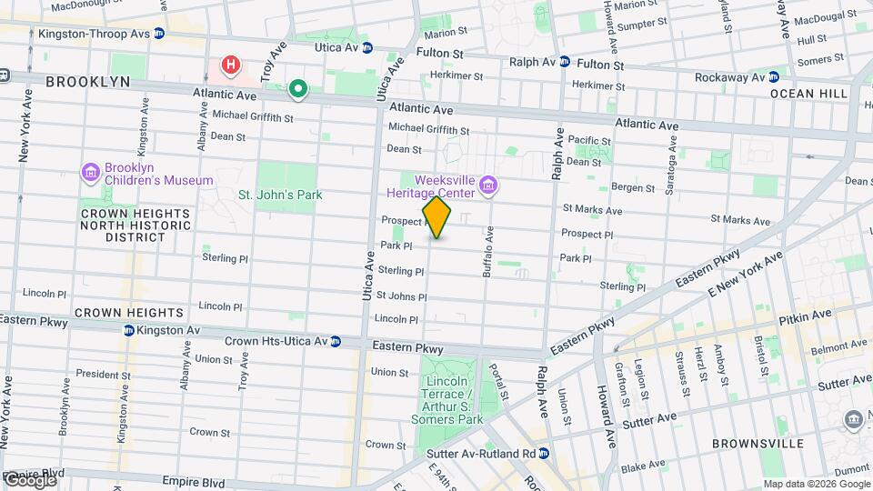 1493 Park Pl Mapa y Detalles de la Ubicación