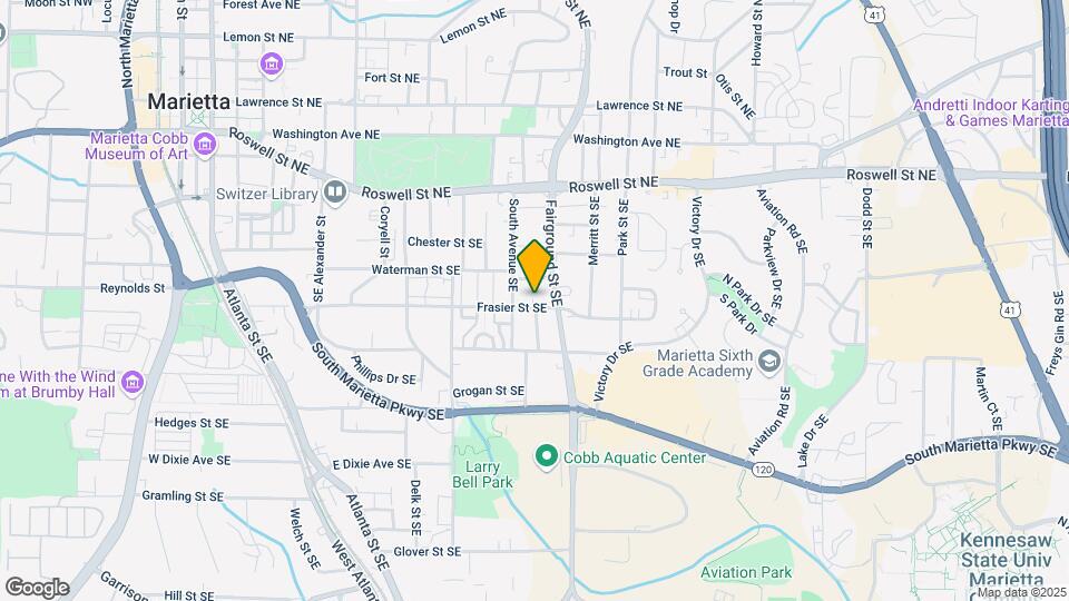 553 Frasier St SE Map and Location Details