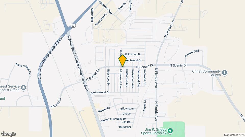 3746 Mosswood Ave Map and Location Details