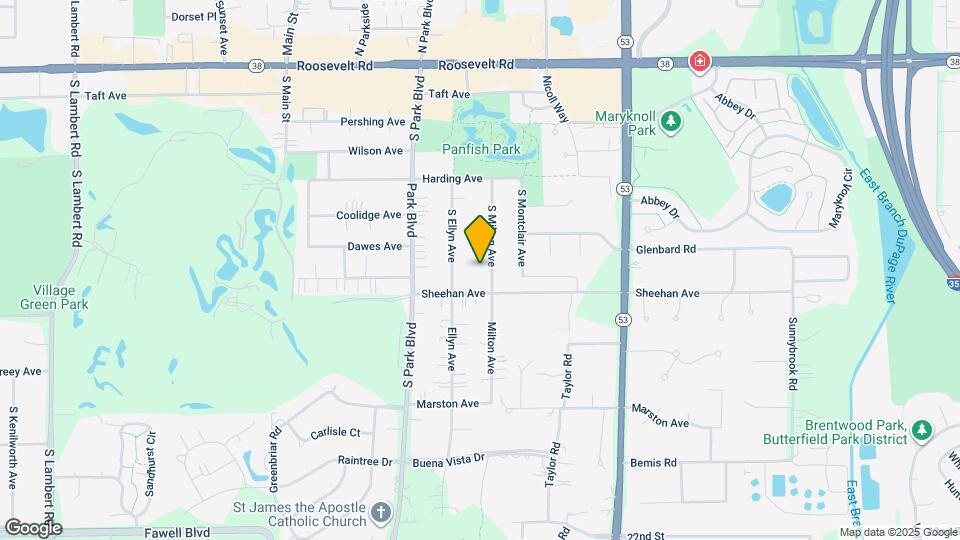 178 S Milton Ave Map and Location Details