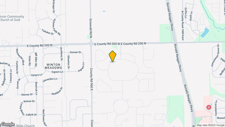 9207 Foudray Cir N Map and Location Details