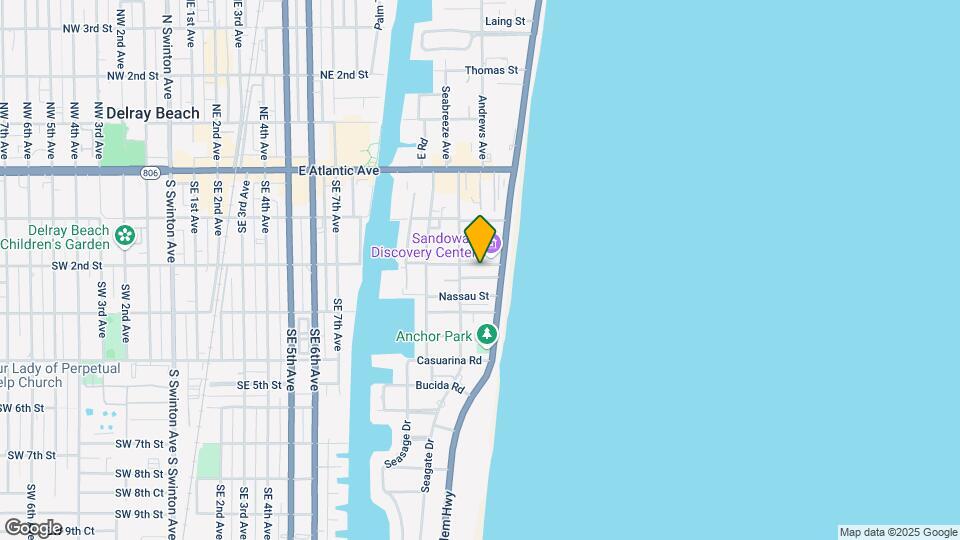 200 S Ocean Blvd Map and Location Details