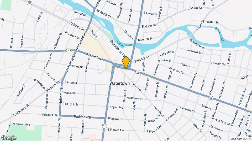 The Franklin Building Map and Location Details