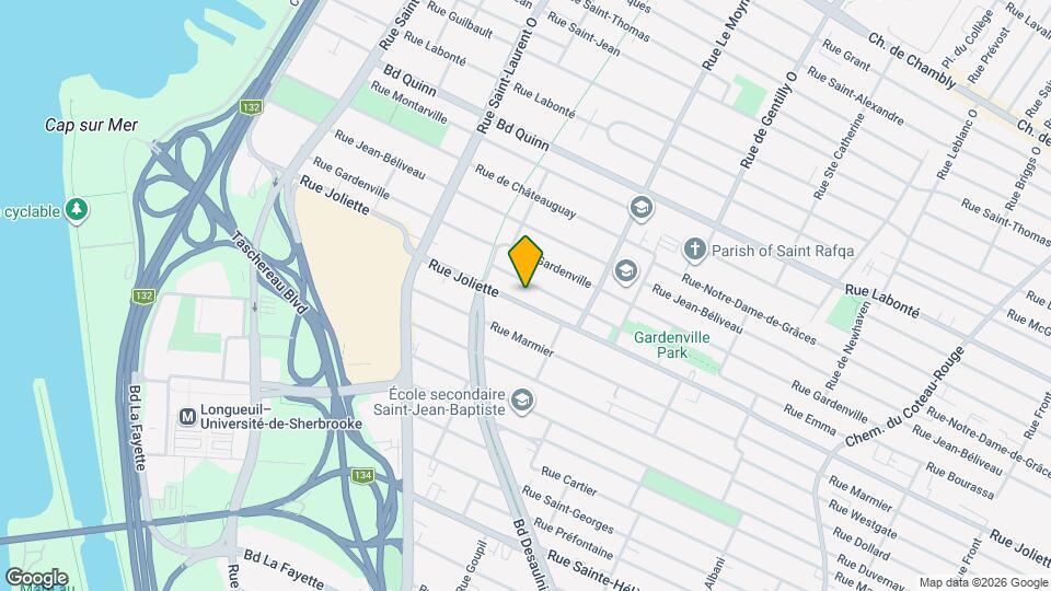 659 Joliette Rue Map and Location Details