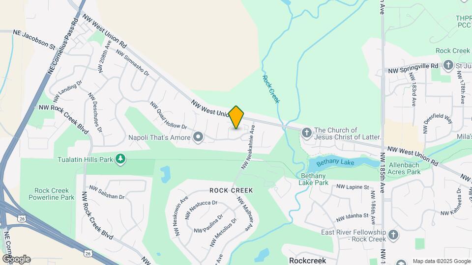 19771 NW Quail Hollow Dr Map and Location Details