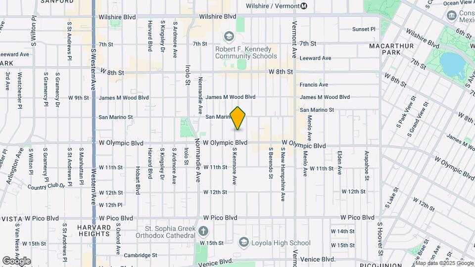 978 S Kenmore Ave Map and Location Details