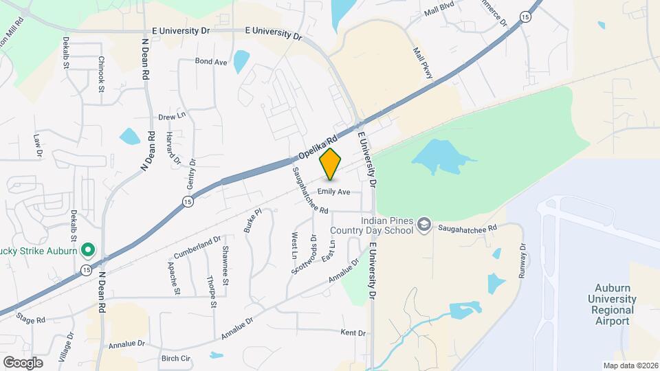 1533 Emily Ave Map and Location Details