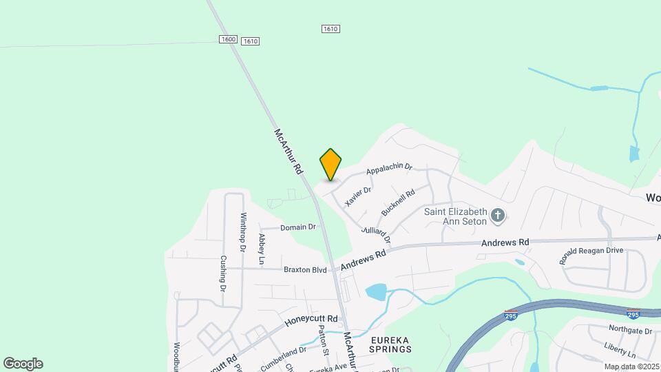 1036 Appalachin Dr Map and Location Details