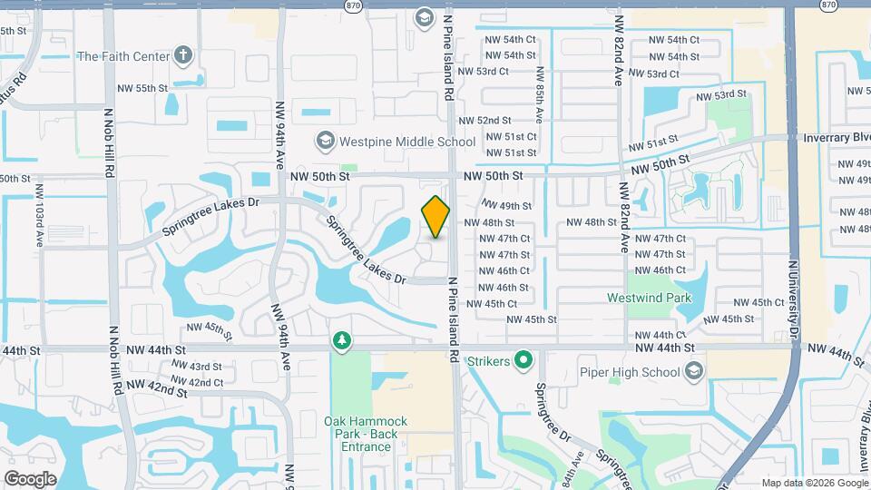 4746 NW 89th Ave Map and Location Details