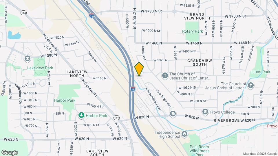 1155 Independence Ave Map and Location Details