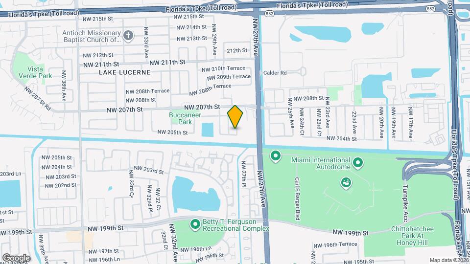 20500 NW 28th Ave Map and Location Details